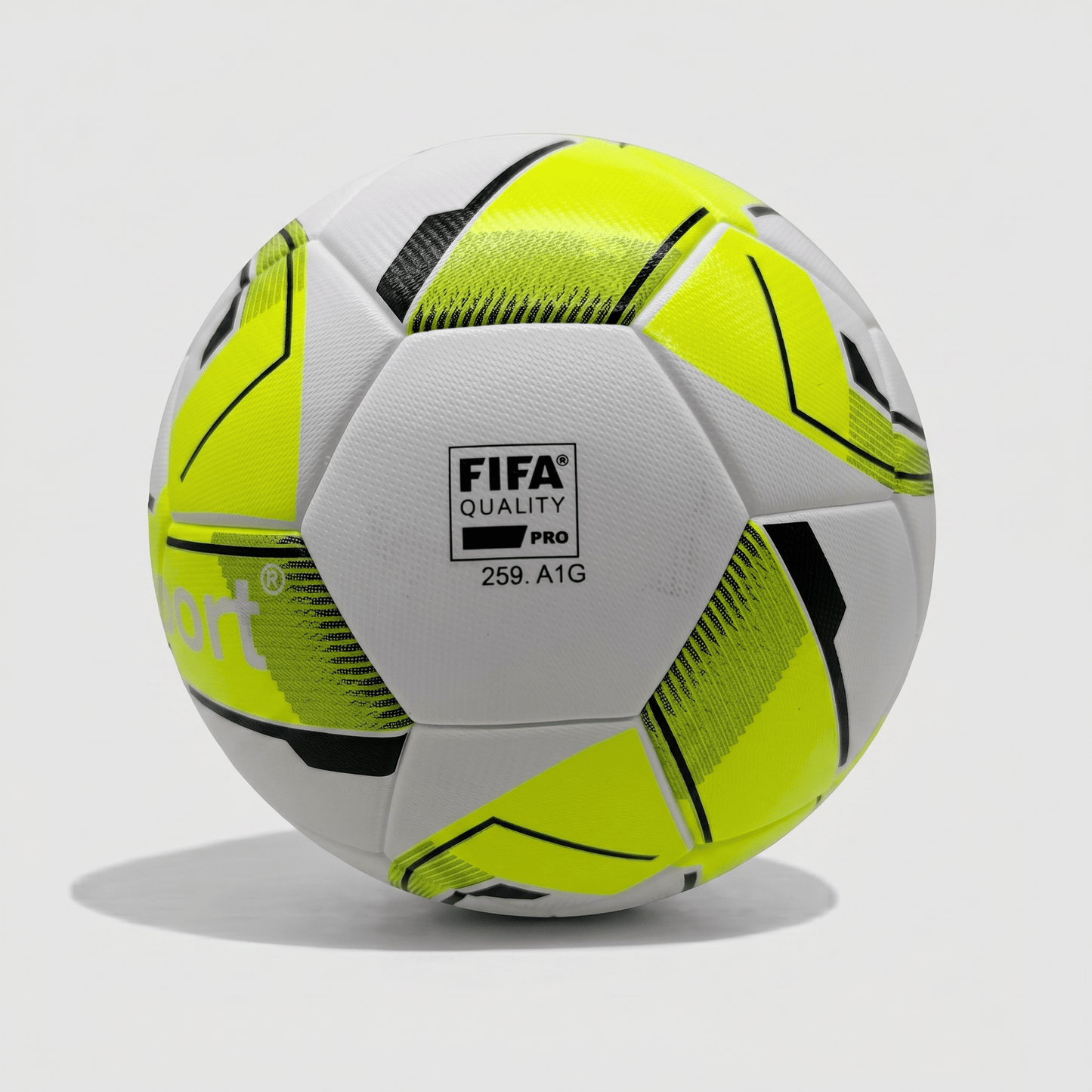 Piłka L1 UHLSPORT ELYSIA BIAŁO-CZERWONO-CZARNA PRO BALL